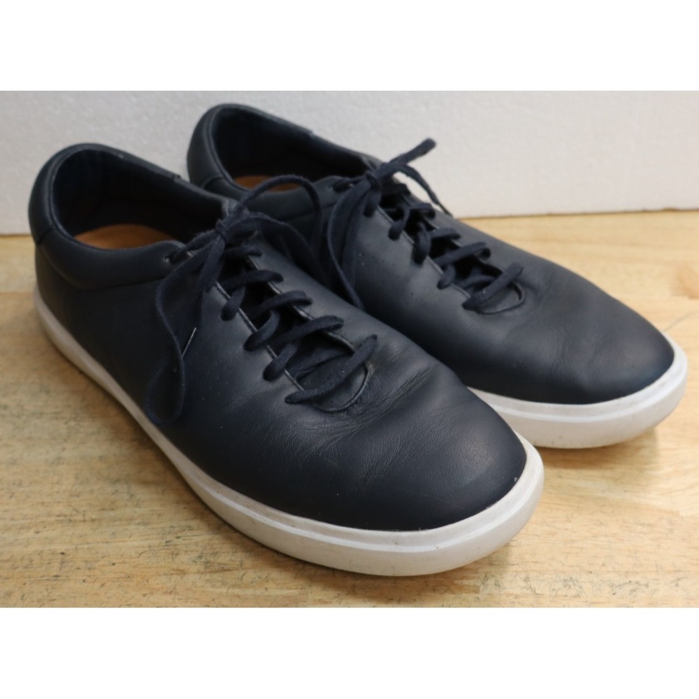 Cuater by Travis Mathew Phenom Blue Leather Shoes Men's Size 11 4MT090